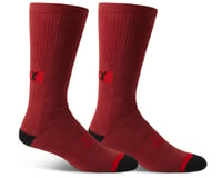 Fox Racing 10" Defend Crew Socks (Red Clay)
